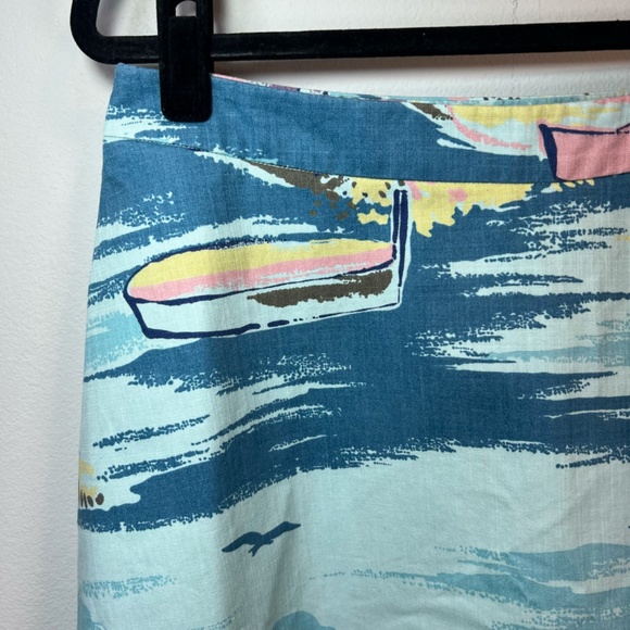 Boden Multicolor A-Line Skirt - Picture 2 of 12